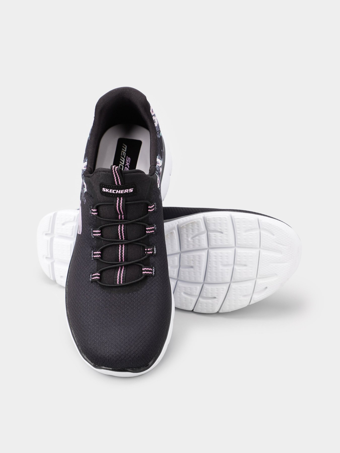 Кросівки повсякденні Skechers Summits - Perfect Blossom модель 149935 BKMT Фото