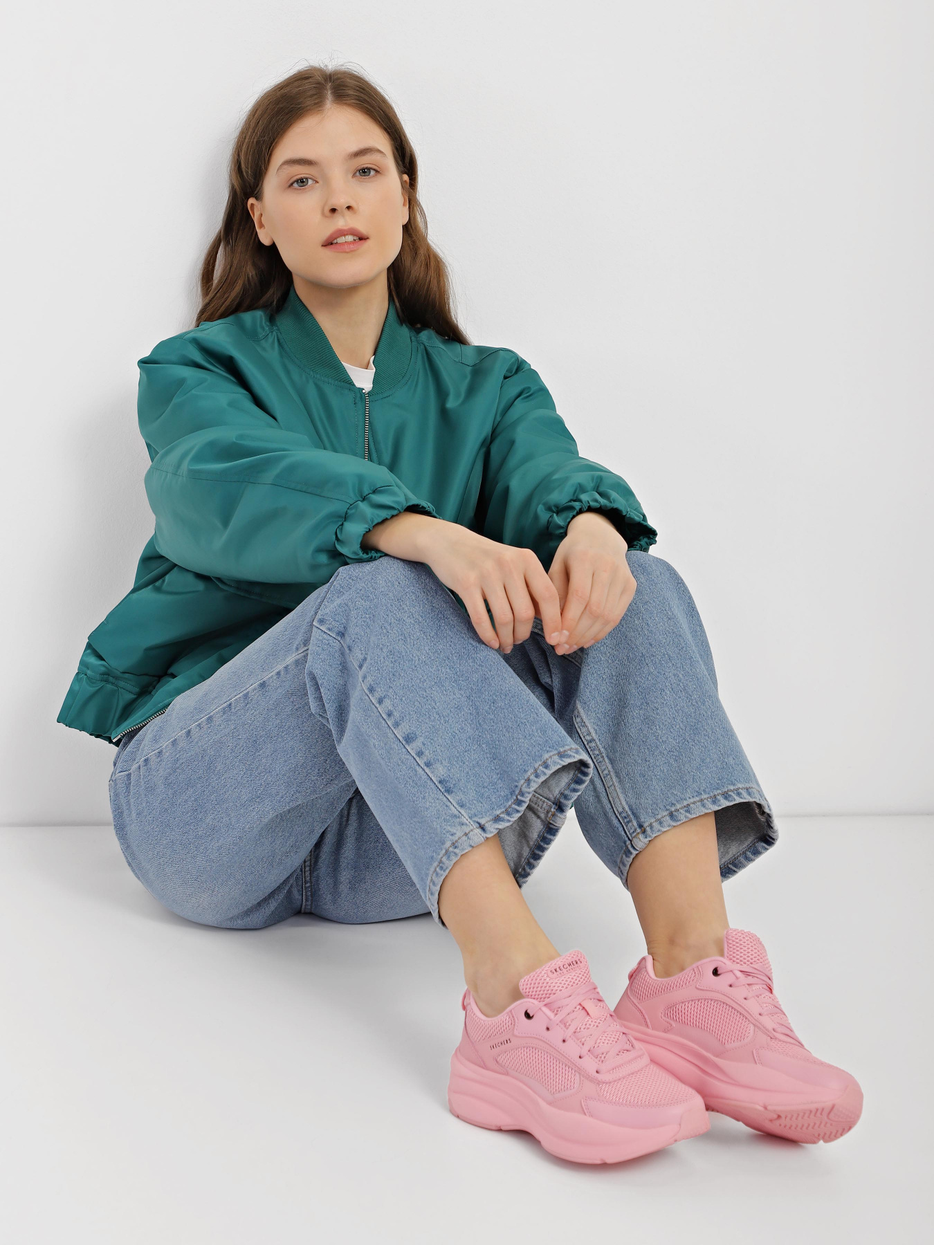 Кроссовки повседневные Skechers Street Twisterz - Lighten Up модель 177402 PNK Фото