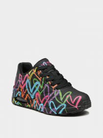 Кроссовки Skechers Skechers x JGoldcrown: Uno – Dripping In Love модель 177981 BKMT Фото