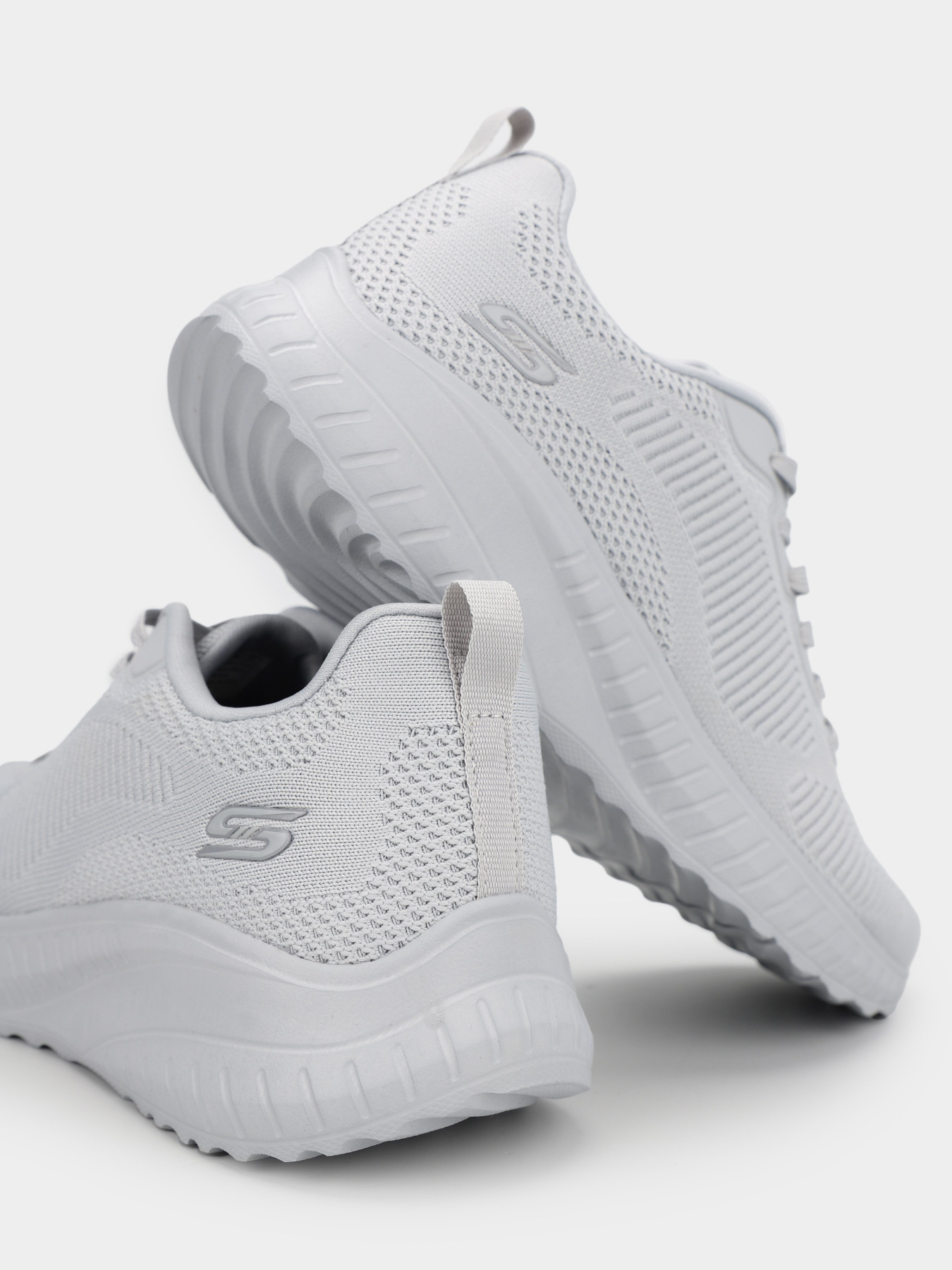 Кросівки повсякденні Skechers BOBS Sport Squad Chaos - Face Off модель 117209 LTGY Фото