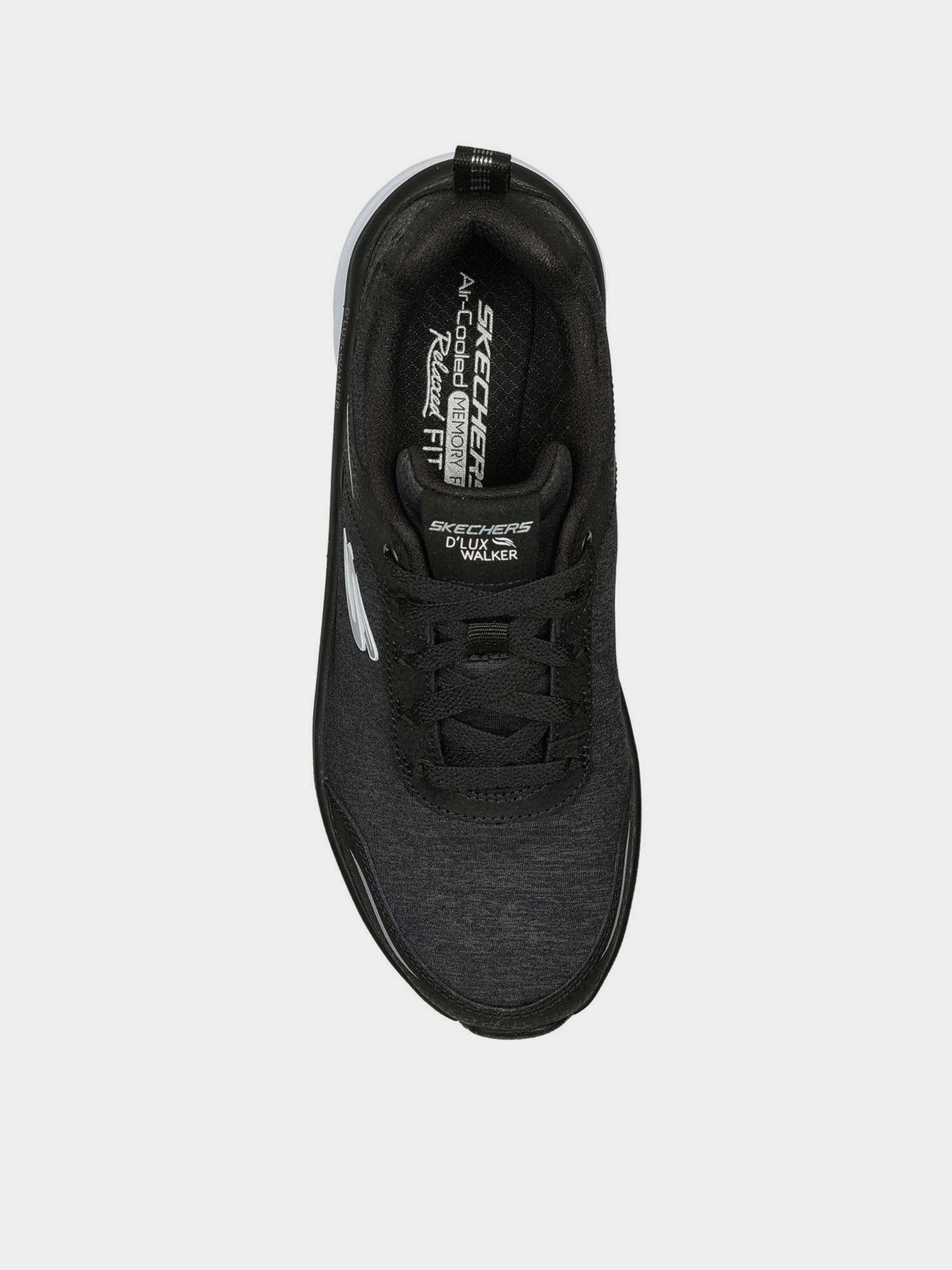 Кросівки повсякденні Skechers Relaxed Fit: D'Lux Walker - Cool Groove модель 149336 BKW Фото