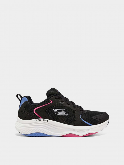 Кроссовки повседневные Skechers D'lux Fitness-Modest Flow модель 149847 BKMT Фото