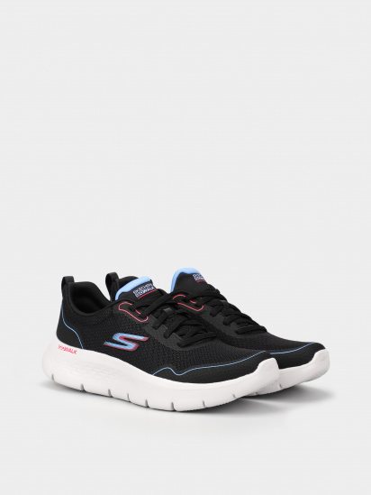 Кросівки для тренувань Skechers Go Walk Flex модель 124977 BKLB — фото 4 - INTERTOP