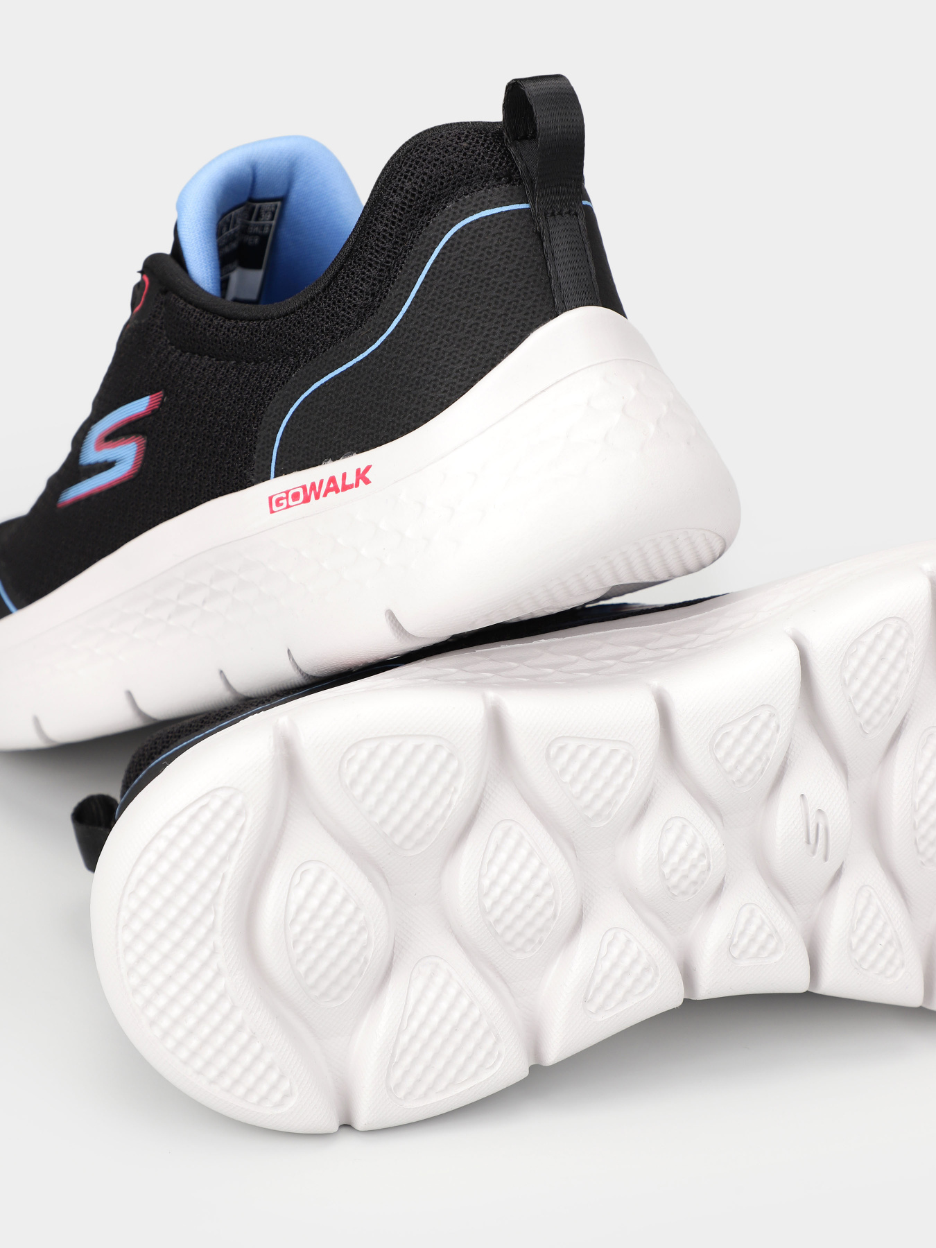 Кроссовки для спорта Skechers Go Walk Flex модель 124977 BKLB Фото