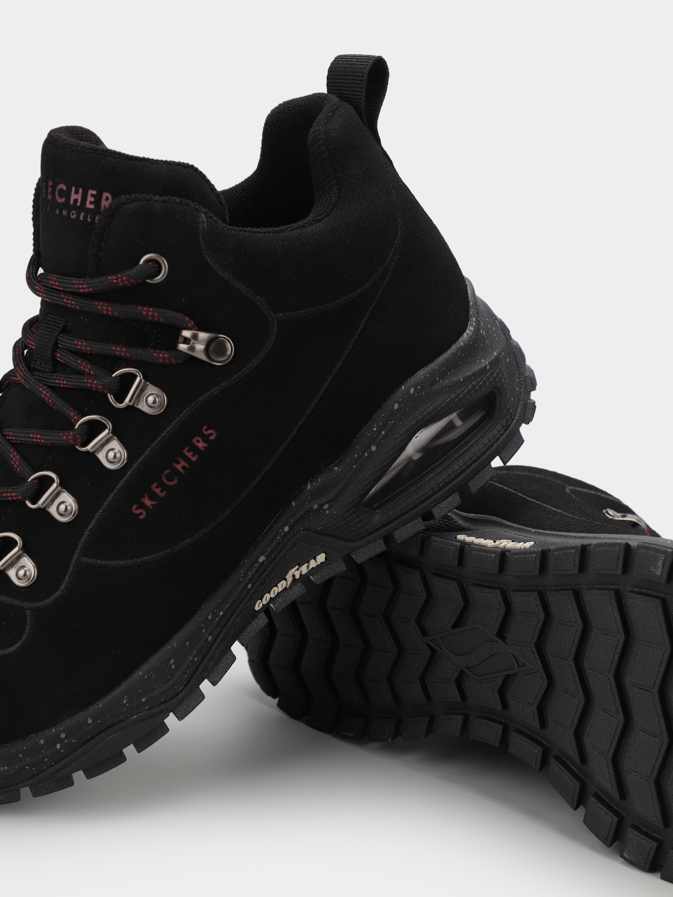 Ботинки Skechers Uno Trail - Outdoor Stroll модель 177185 BBK Фото