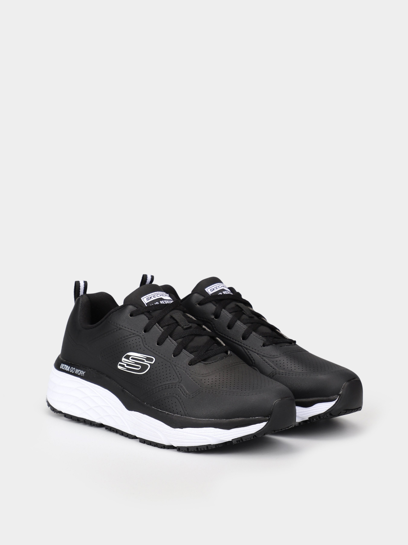 Кроссовки Skechers Max Cushioning Elite Slip Resistant модель 108049 BKW Фото