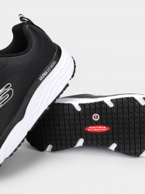 Кроссовки повседневные Skechers Max Cushioning Elite Slip Resistant модель 108049 BKW Фото