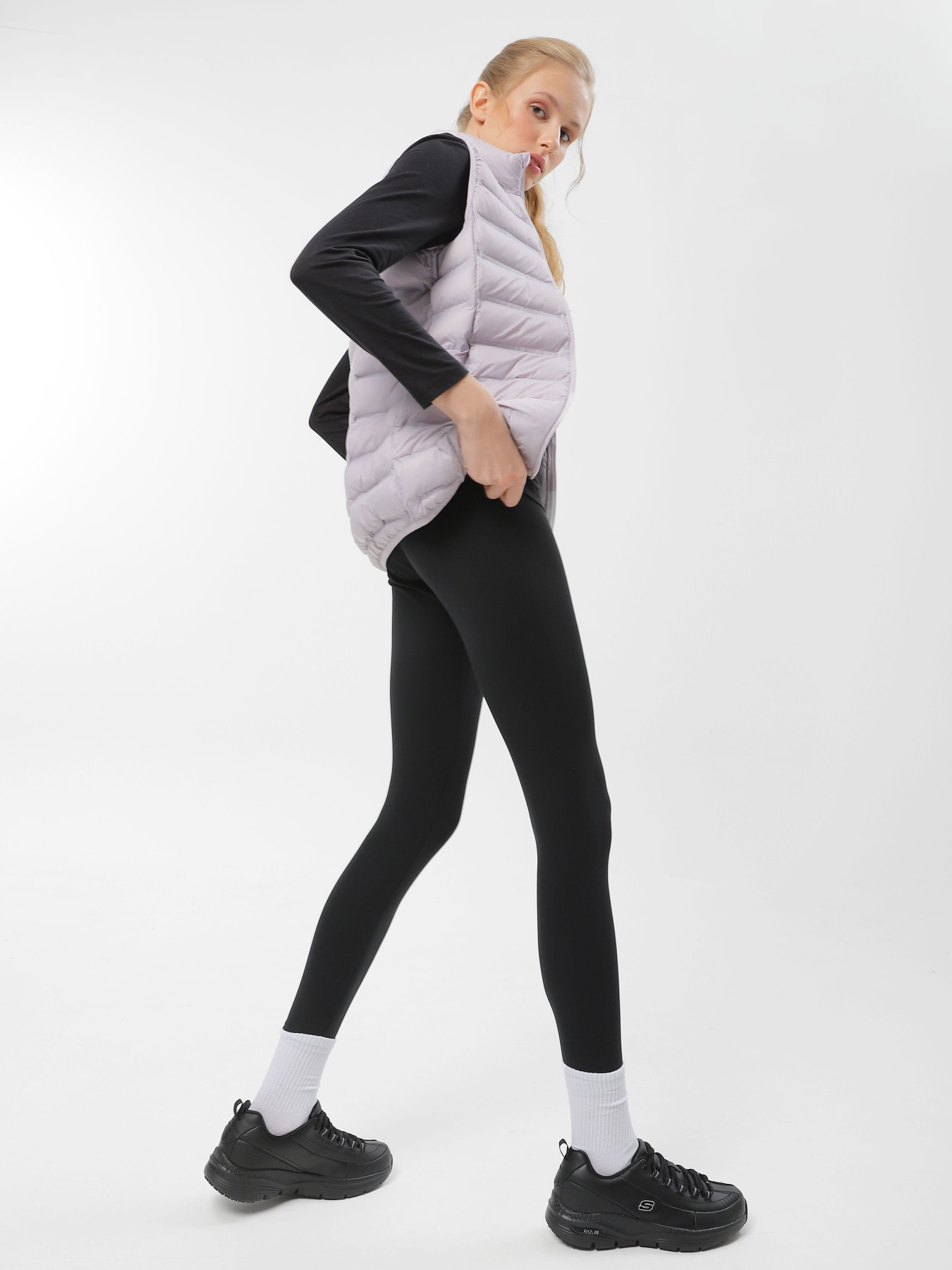 Кроссовки Skechers Work: Arch Fit SR - Trickell II модель 108053W BLK Фото