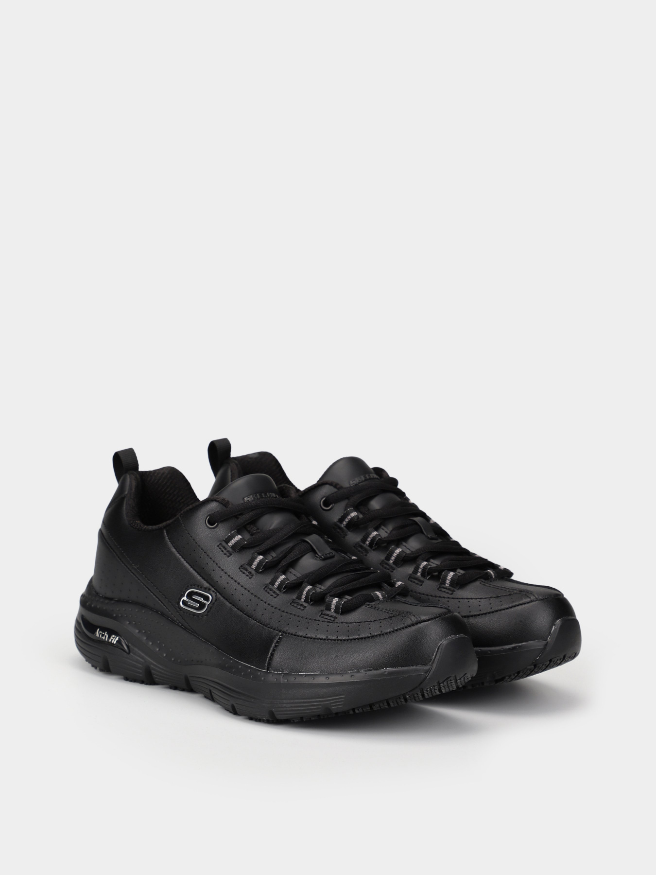 Кроссовки повседневные Skechers Work: Arch Fit SR - Trickell II модель 108053W BLK Фото
