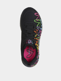 Кроссовки повседневные Skechers JGoldcrown: Uno Lite - Heart of Hearts модель 177977 BKMT Фото