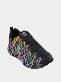 Кроссовки повседневные Skechers JGoldcrown: Uno Lite - Heart of Hearts модель 177977 BKMT Фото
