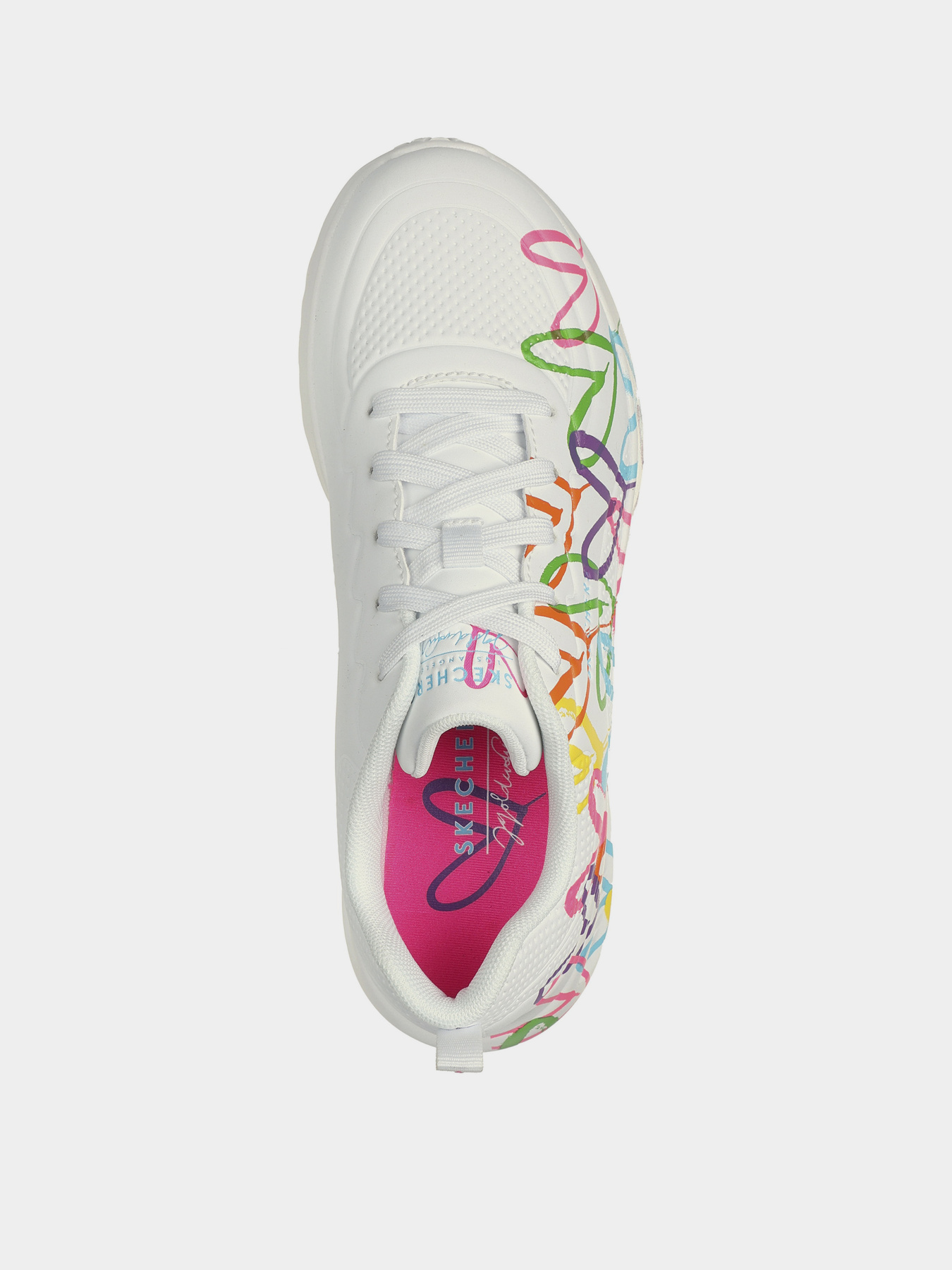 Кроссовки повседневные Skechers JGoldcrown: Uno Lite - Heart of Hearts модель 177977 WMLT Фото