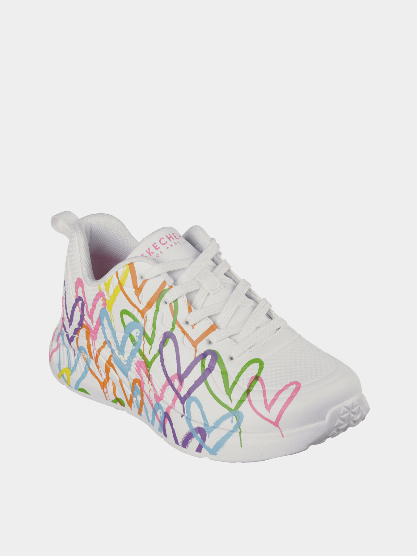 Кроссовки повседневные Skechers JGoldcrown: Uno Lite - Heart of Hearts модель 177977 WMLT Фото