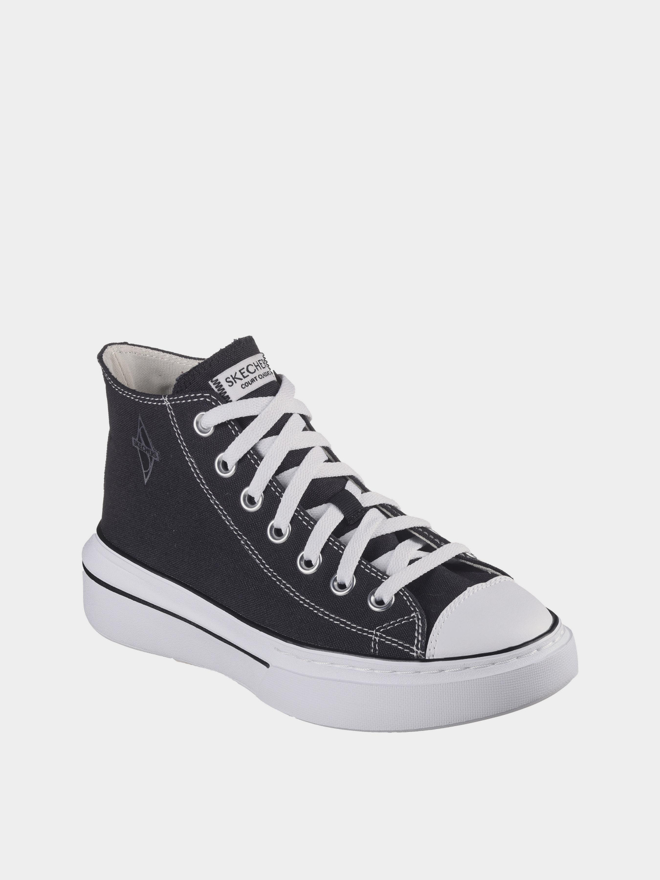 Кеди високі Skechers Cordova Classic - Top Tier модель 185063 BKW Фото