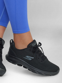 Кросівки для спорту Skechers GOwalk 7 - Clear Path модель 125207 BBK Фото