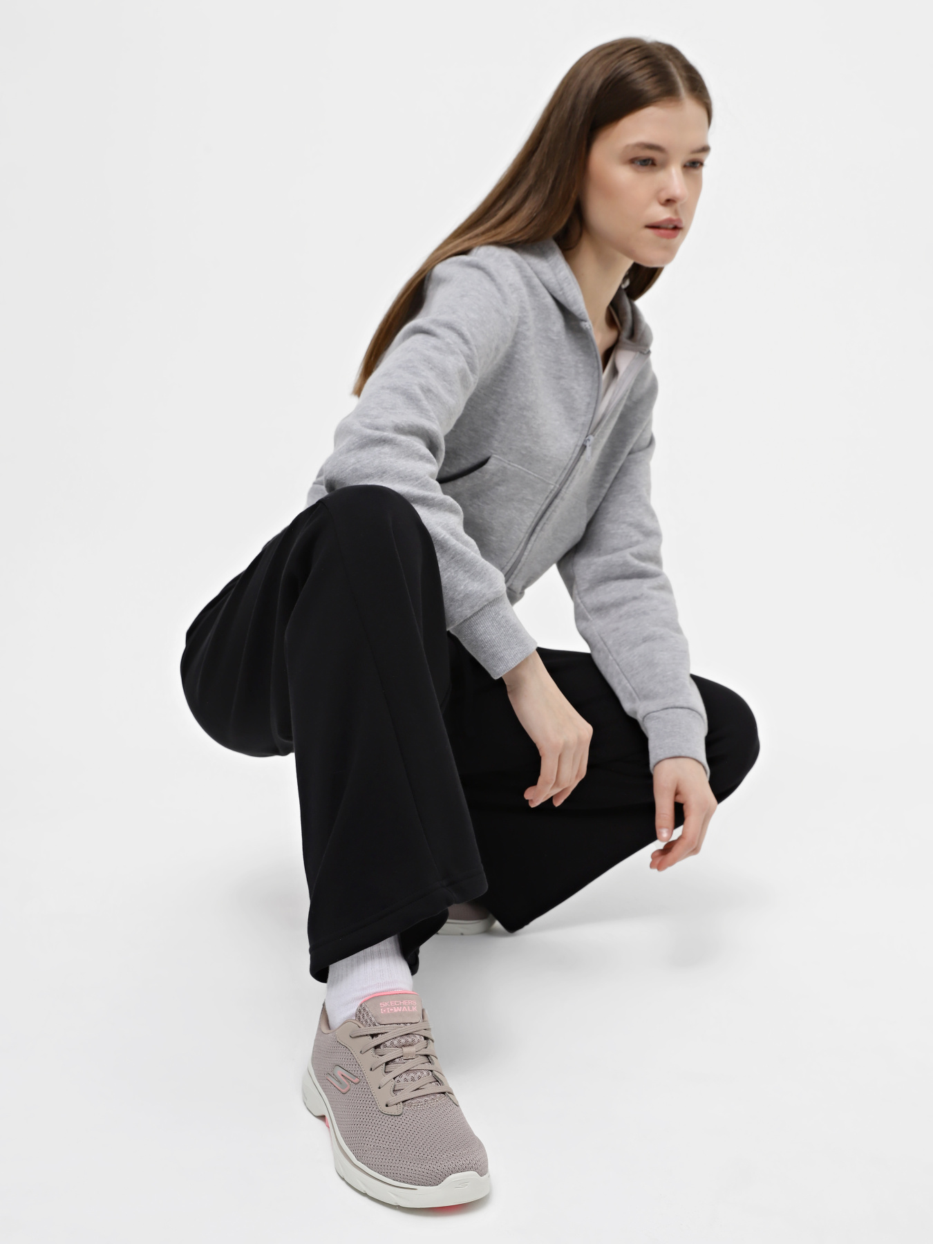 Кросівки для тренувань Skechers GOwalk 7 - Clear Path модель 125207 TPPK Фото