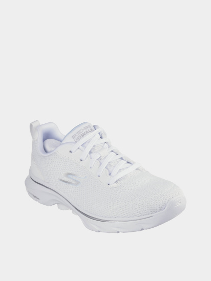 Кросівки для тренувань Skechers Go Walk 7 - Clear Path модель 125207 WHT — фото 5 - INTERTOP