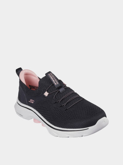 Кросівки для тренувань Skechers Go Walk 7- Abie модель 125225 BKHP — фото - INTERTOP