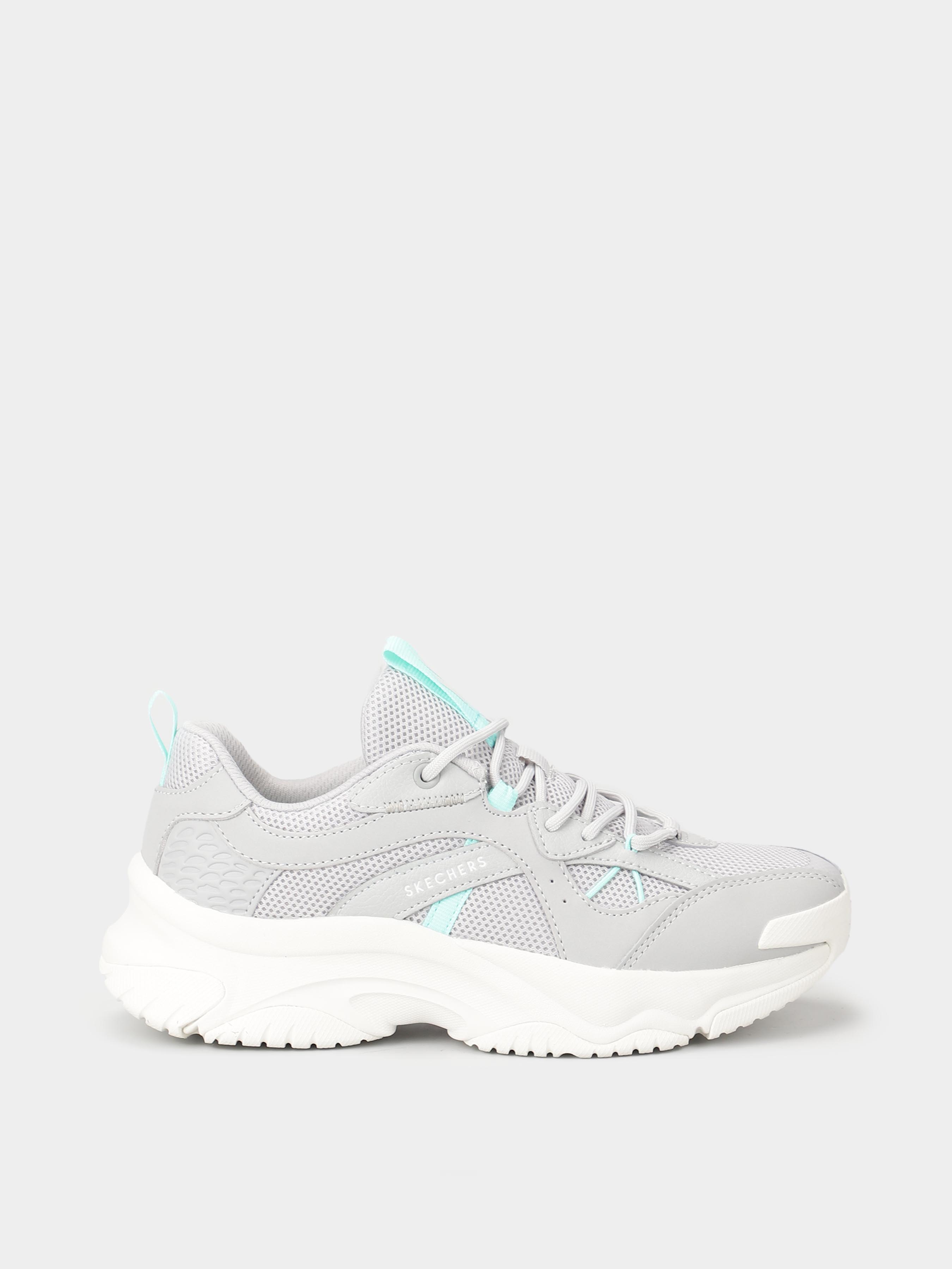 Жіночі Кросівки повсякденні Skechers Moonhiker-Galaxy Trek (KW8822) колір сірий, матеріал текстиль/штучна шкіра