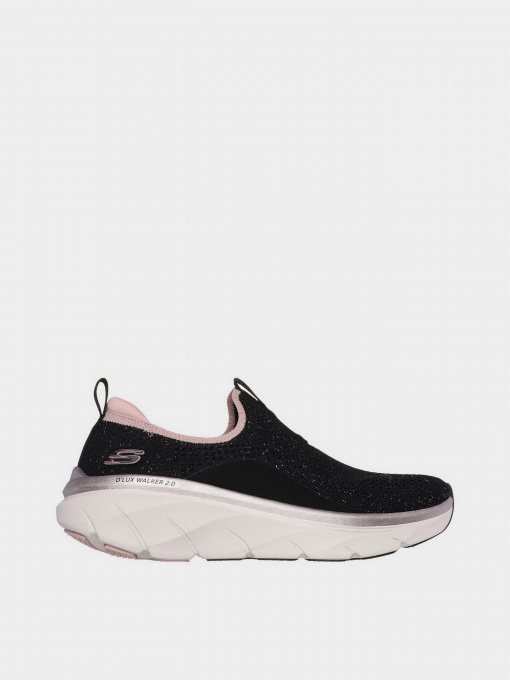 Сліпони Skechers Relaxed Fit: D'Lux Walker 2.0 - Sparkle Forever Модель 150098 BKRG Фото