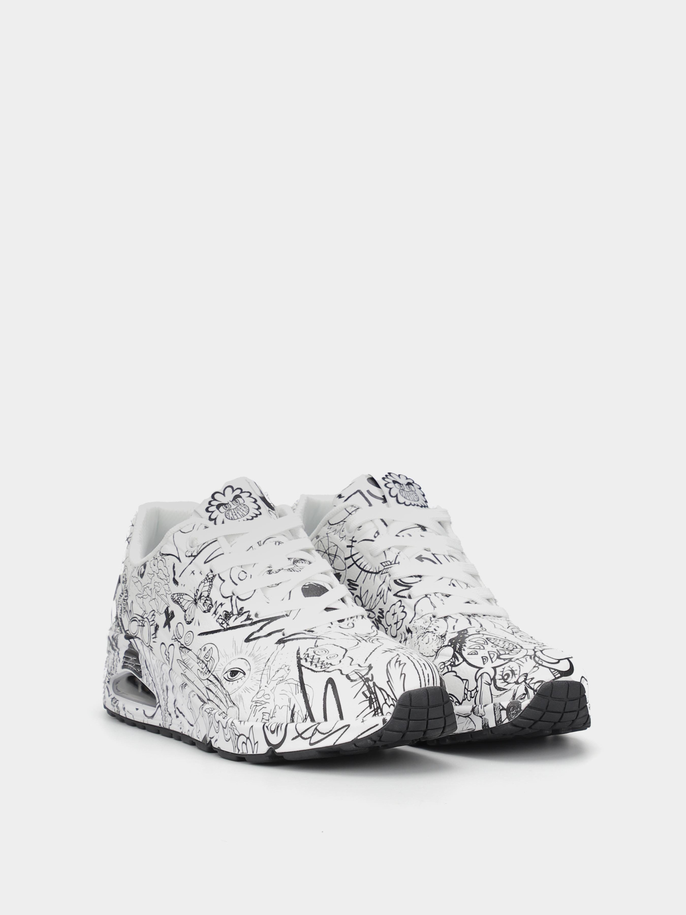 Кроссовки Skechers Vexx: Uno - Process Sketch модель 177972 WBK Фото