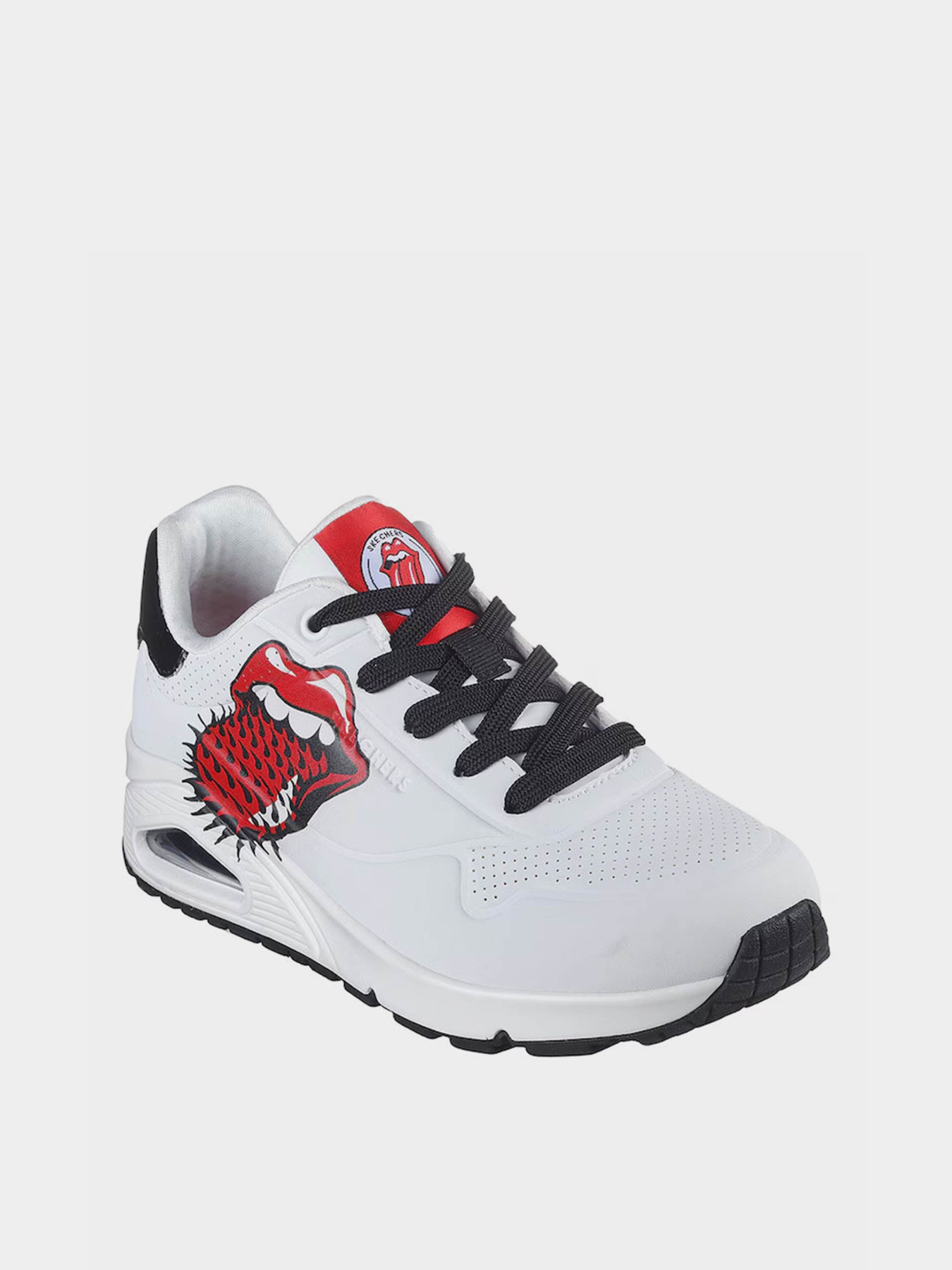 Кроссовки Skechers Rolling Stones: Uno - Rolling Stones Single модель 177965 WBK Фото