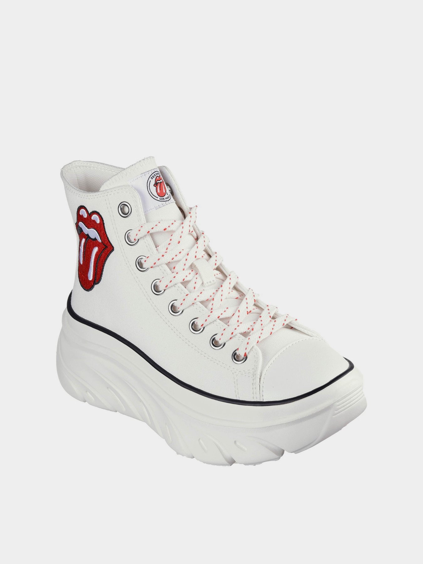Кеды высокие Skechers Rolling Stones: Funky Street - Sing It Loud модель 177968 WRD Фото