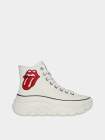 Кеды высокие Skechers Rolling Stones: Funky Street - Sing It Loud модель 177968 WRD Фото