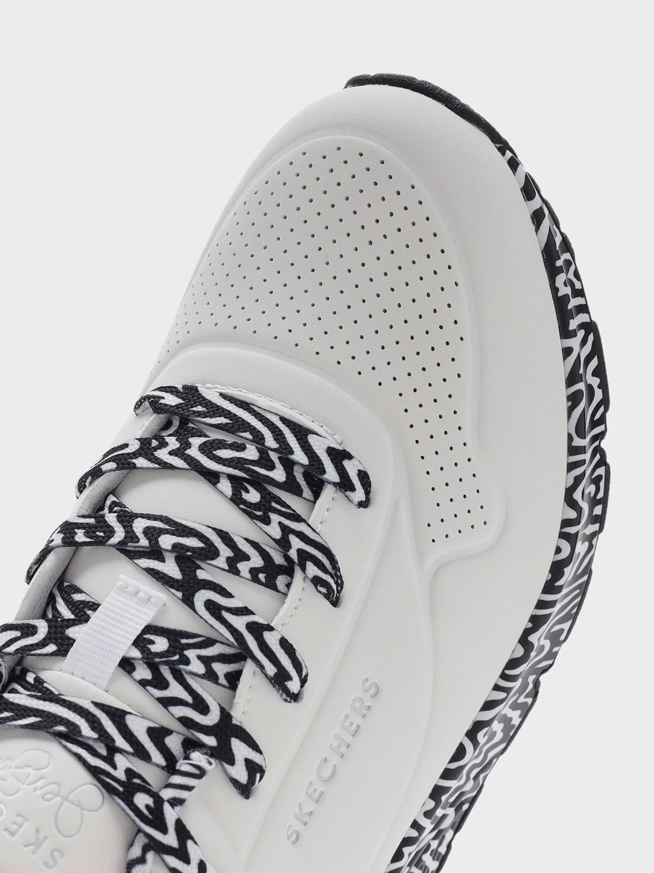 Кроссовки Skechers Jen Stark: Uno - Mini Drip модель 177959 WBK Фото