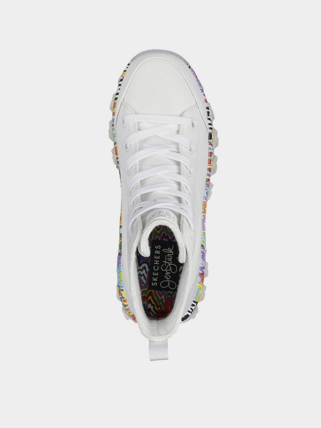 Кеди високі Skechers Jen Stark: HI Ryze - See-Thru Drip модель 177963 WMLT Фото