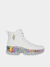 Кеды высокие Skechers Jen Stark: HI Ryze - See-Thru Drip модель 177963 WMLT Кеды высокие Skechers Jen Stark: HI Ryze - See-Thru Drip модель 177963 WMLT Фото