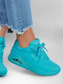 Кроссовки Skechers Uno - Stand on Air модель 73690 TURQ Фото