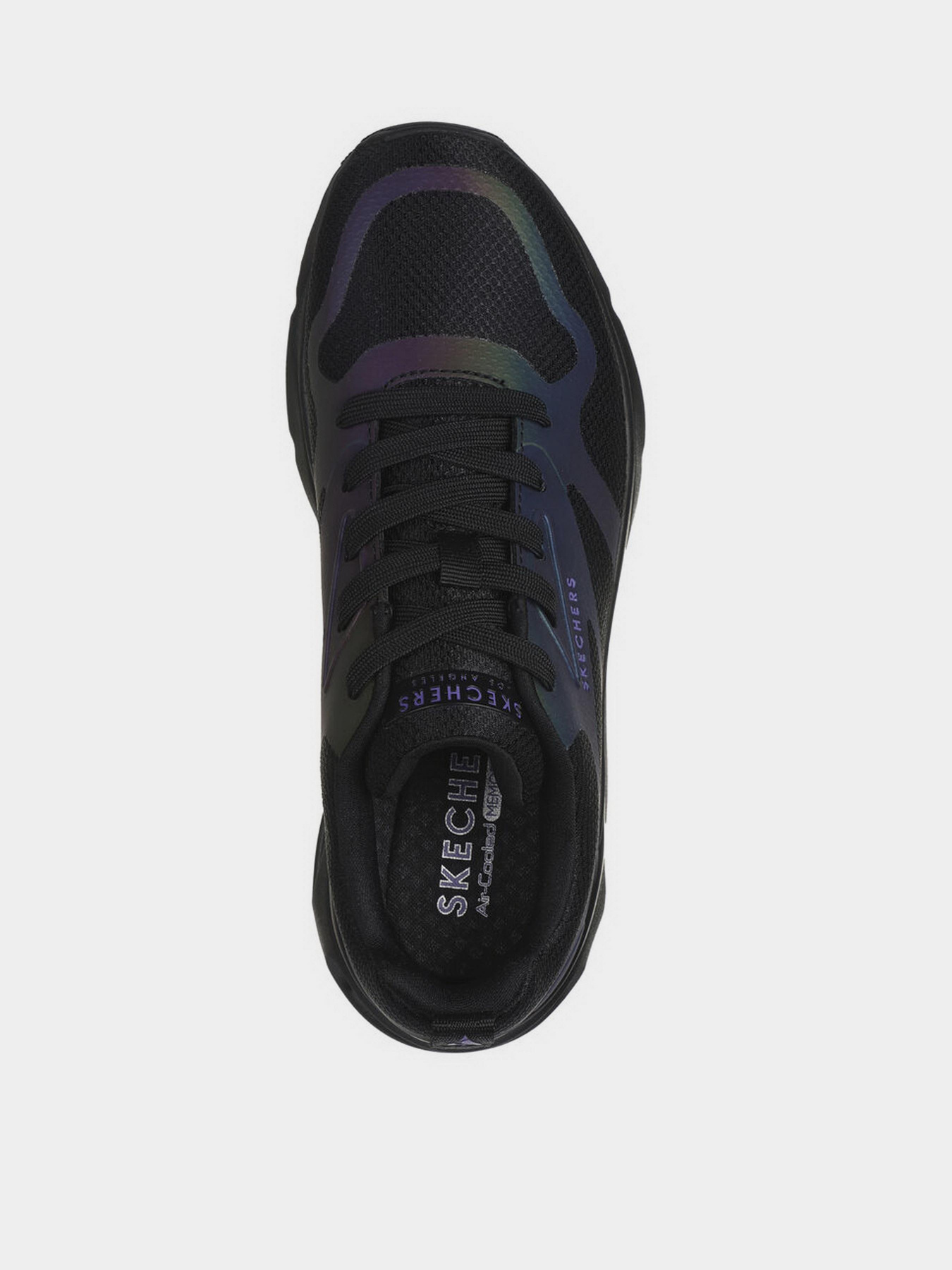 Кроссовки повседневные Skechers Tres-Air Uno - Shimmer N' Glow модель 177418 BBK Фото