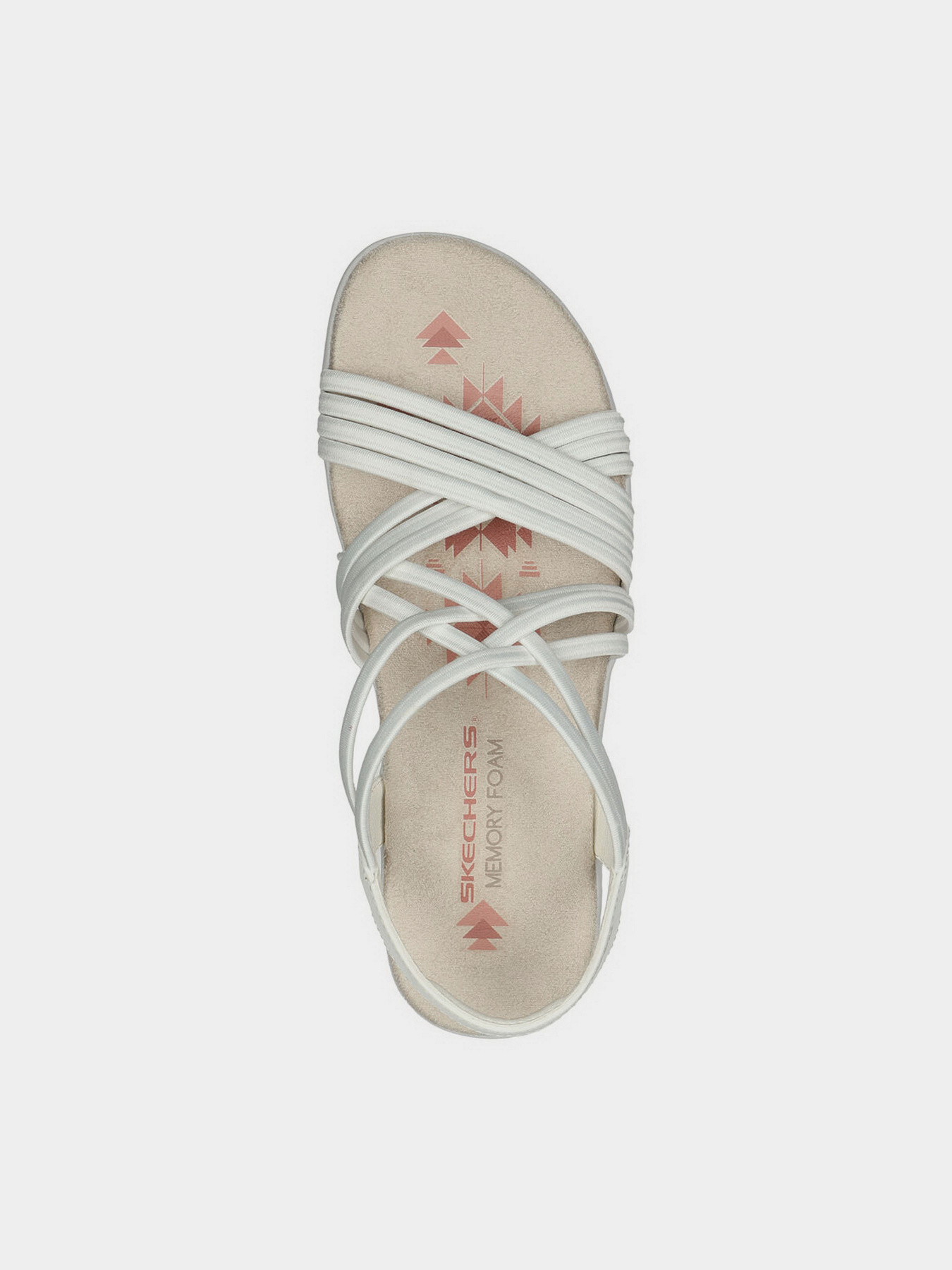 Босоножки Skechers Reggae Slim - Sunnyside модель 163185 WHT Босоножки Skechers Reggae Slim - Sunnyside модель 163185 WHT Фото