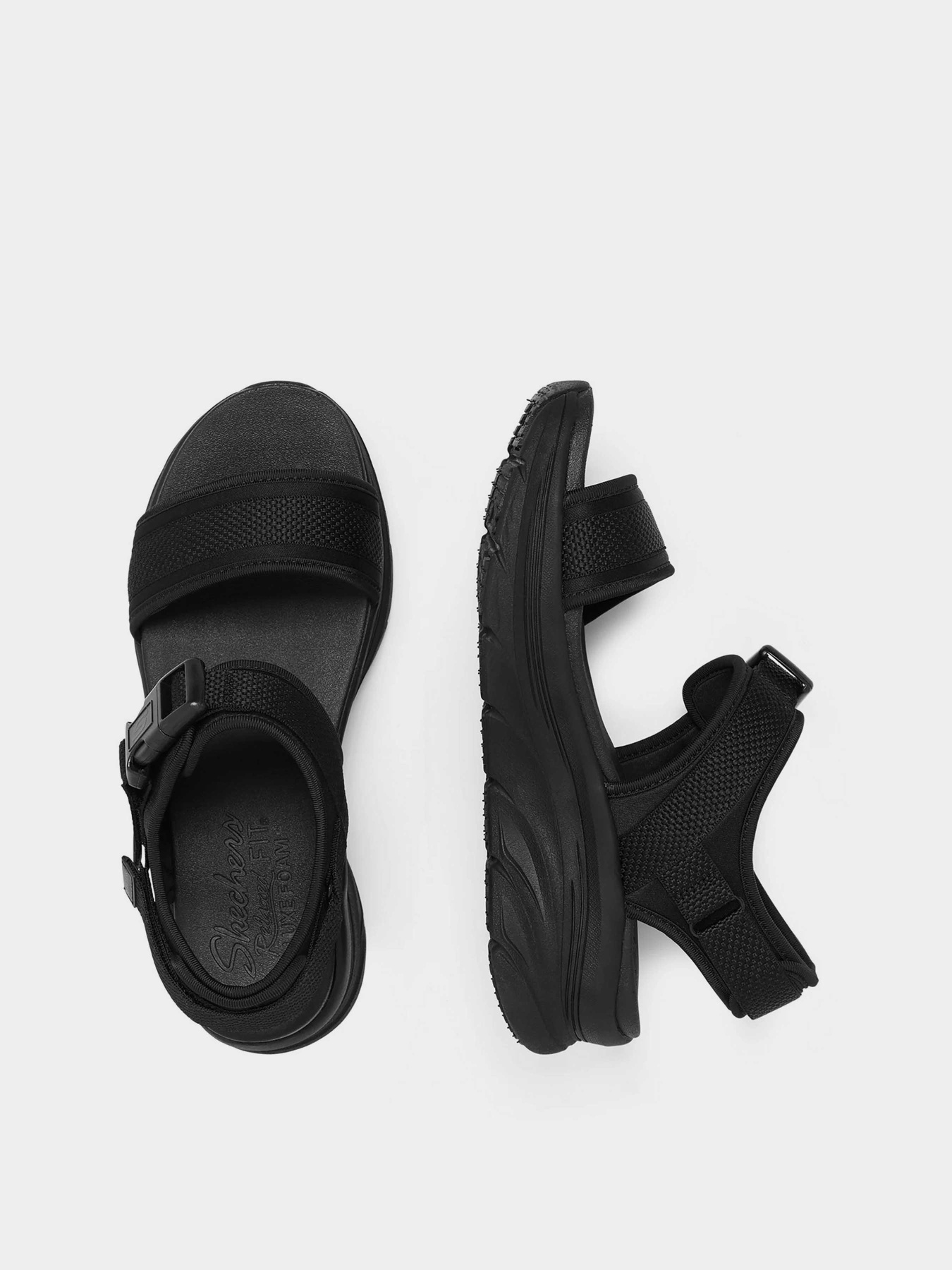 Сандалии Skechers Relaxed Fit: D'Lux Walker - Daily Outing модель 119824 BBK Фото