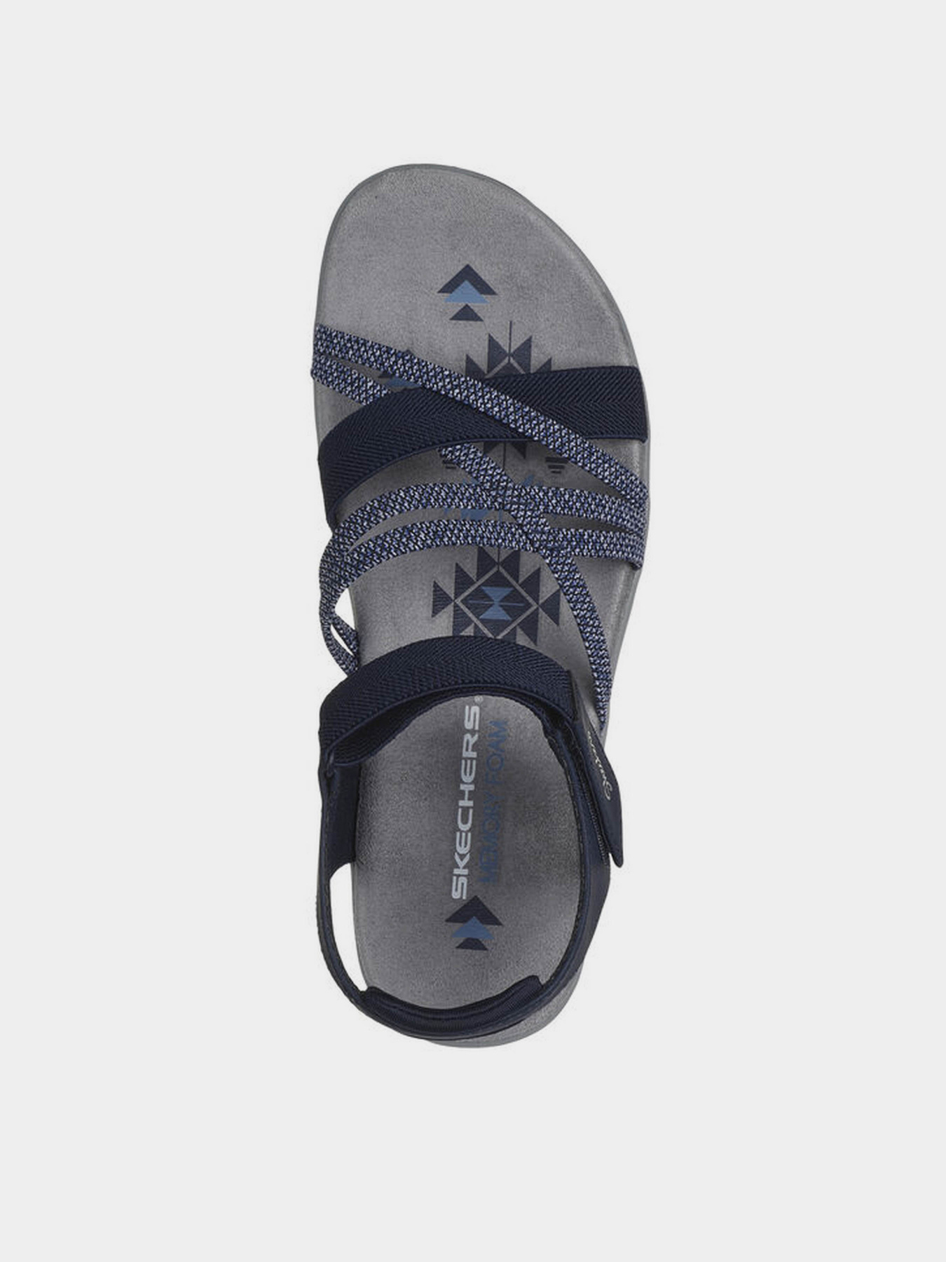Сандалии Skechers Reggae Slim - Meadow Grazer модель 163193 NVY Фото