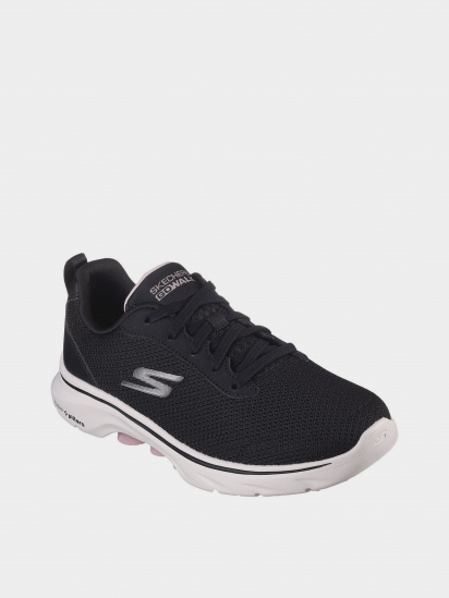 Кросівки для тренувань Skechers Go Walk 7 - Clear Path модель 125207W BKPK — фото 5 - INTERTOP