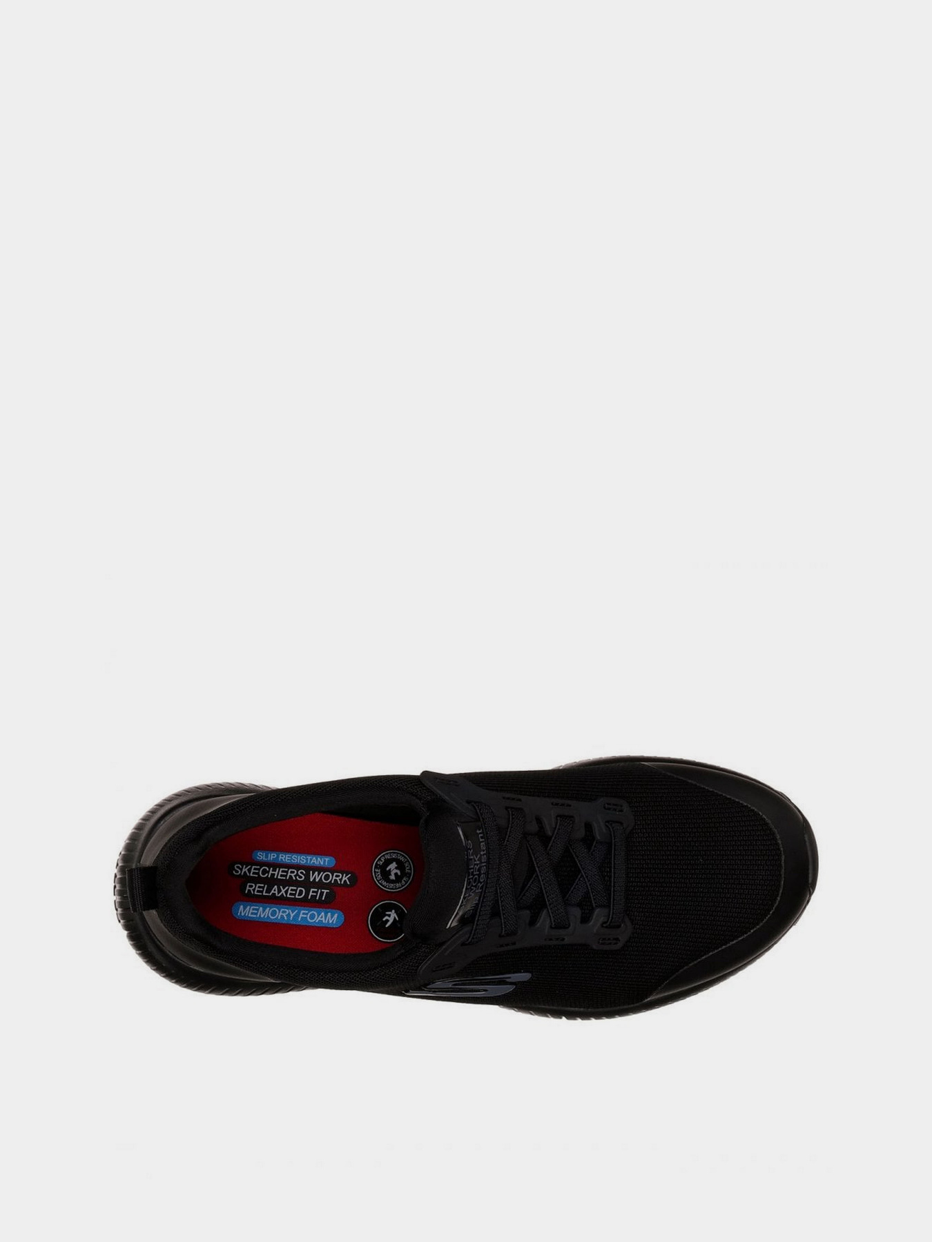 Кросівки повсякденні Skechers Work: Squad SR модель 77222EC BLK Фото