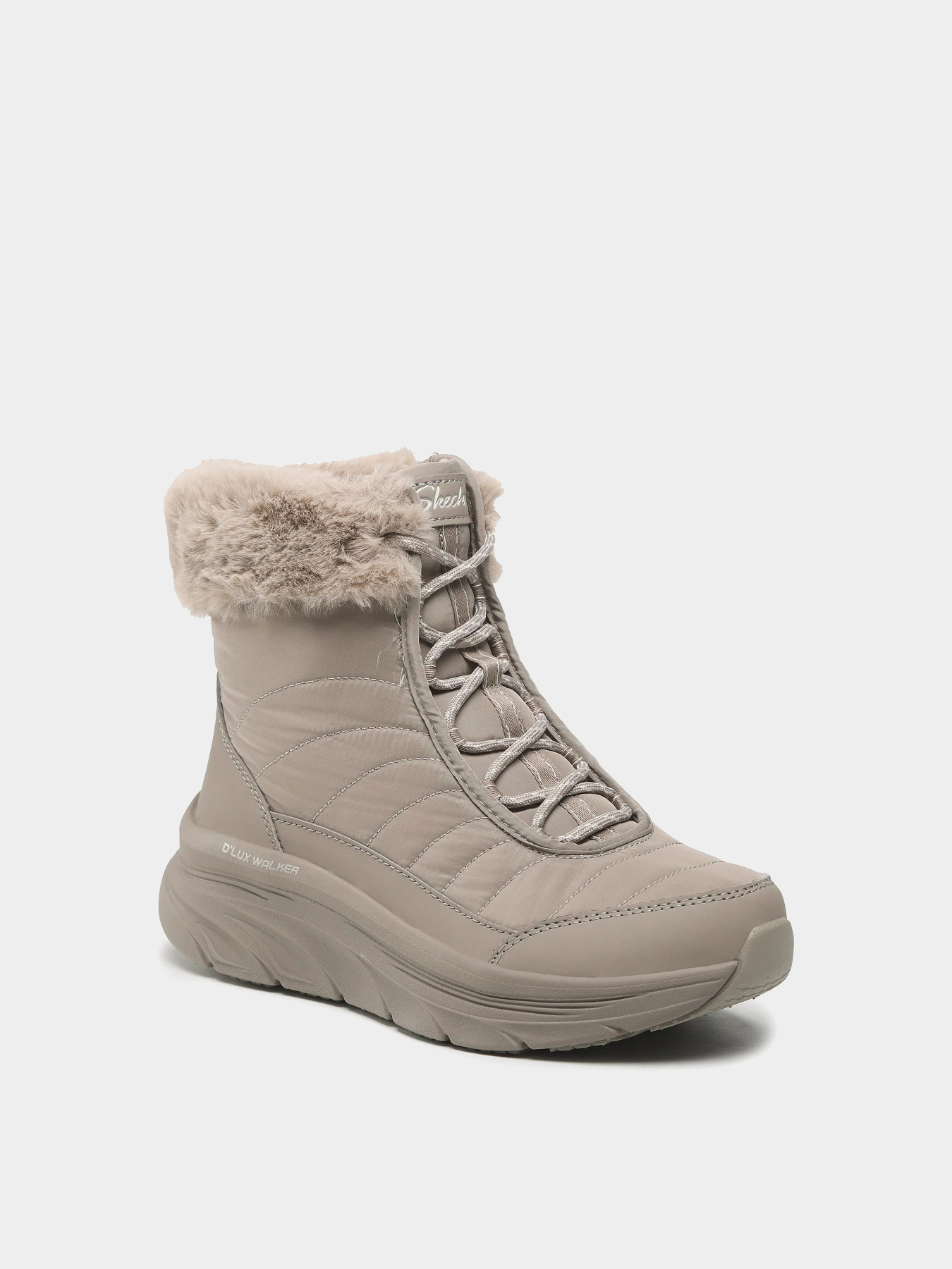 Сапоги дутики Skechers Relaxed Fit: D'Lux Walker - Winter Solstice модель 167388 DKTP Фото