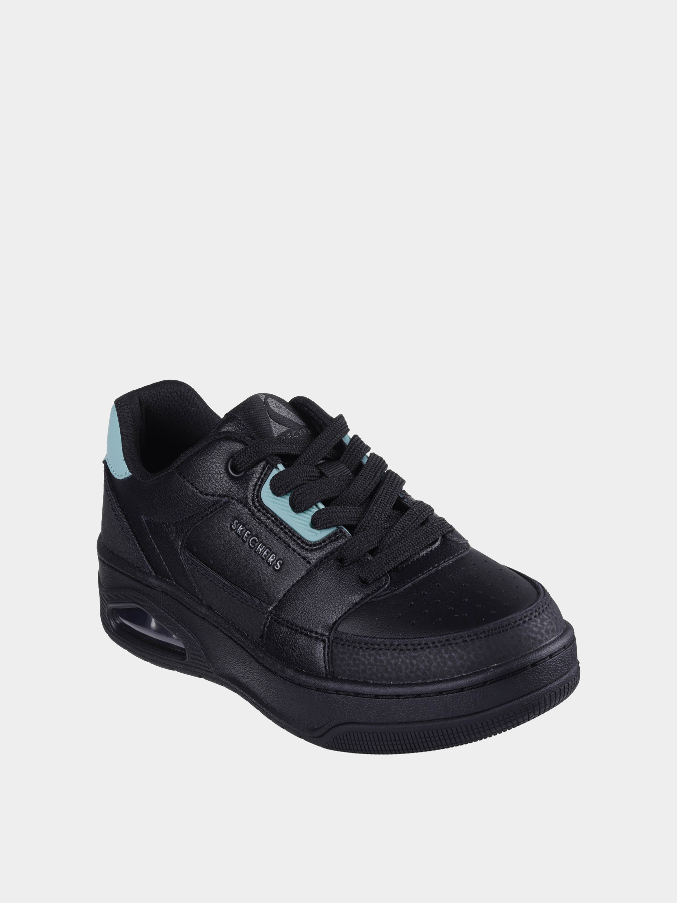 Кроссовки повседневные Skechers Uno Court - Courted Style модель 177710 BKTQ Фото