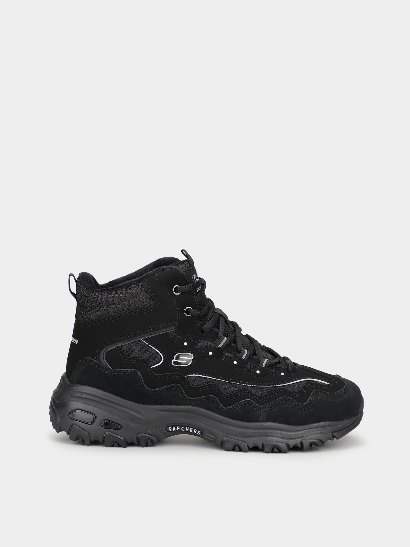 Черевики Skechers D'Lites - New Lane модель 168026 BKSL Черевики Skechers D'Lites - New Lane модель 168026 BKSL Фото