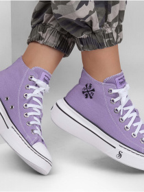 Кеди високі Skechers Snoop One модель 186030 LAV Фото