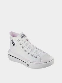 Кеды высокие Skechers Snoop One модель 186030 WHT Фото