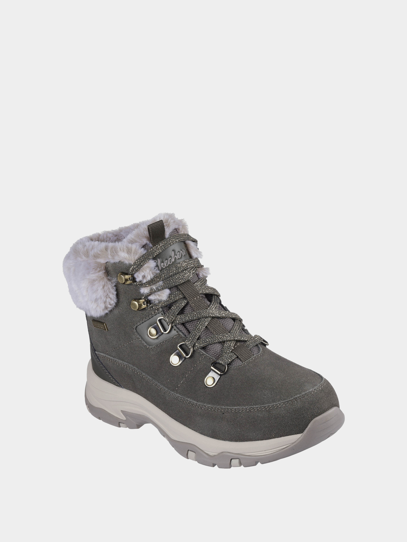 Ботинки Skechers Trego - Snow Worries модель 167882 OLV Фото