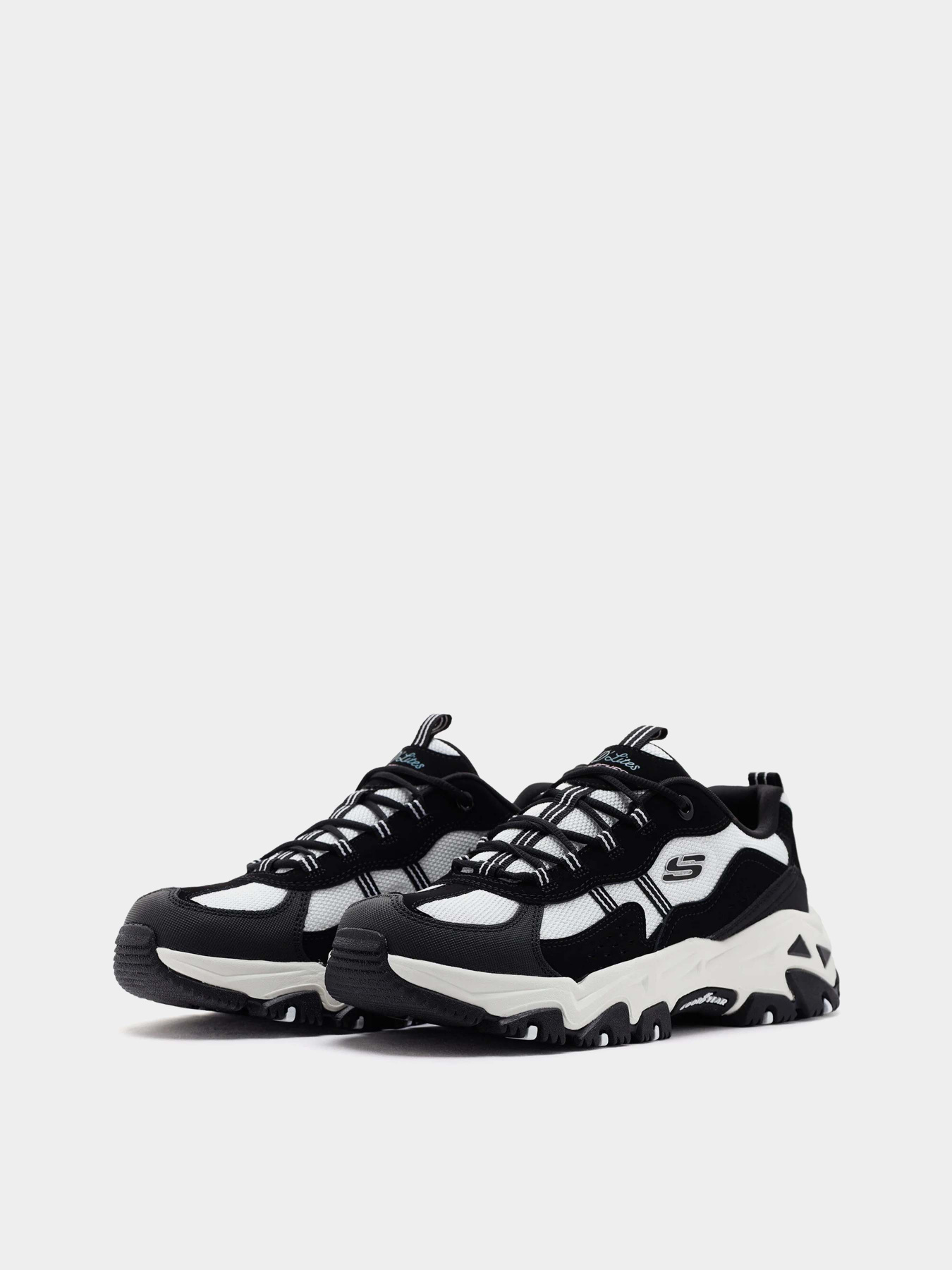 Кроссовки Skechers D'Lites Hiker модель 180128 BKW Фото