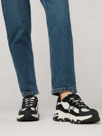 Кроссовки Skechers D'Lites Hiker модель 180128 BKW Фото