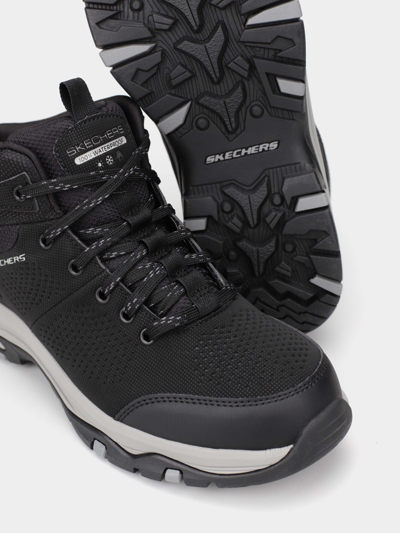 Черевики аутдор Skechers Relaxed Fit: Trego - Trail Destination модель 180005 BKCC Фото