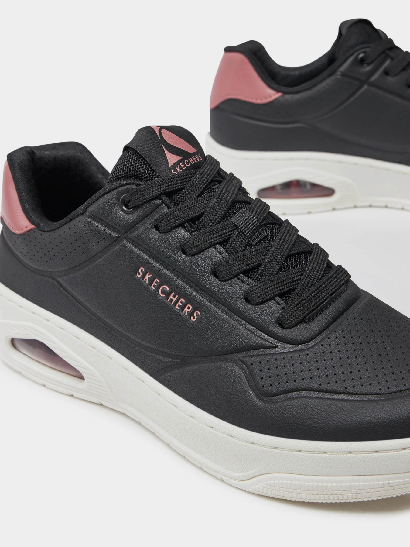 Кросівки повсякденні Skechers Uno Court - Fast Break модель 177705 BLK Фото