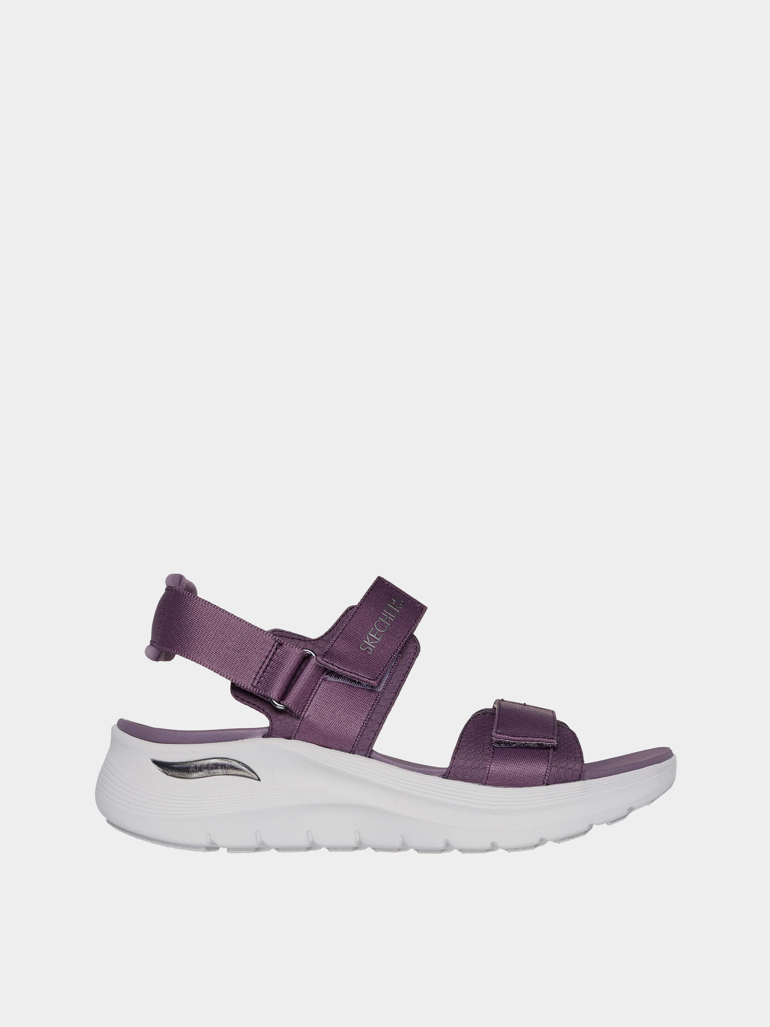Жіночі Сандалії Skechers ARCH FIT 2.0 (KW9164) колір фіолетовий, матеріал текстиль