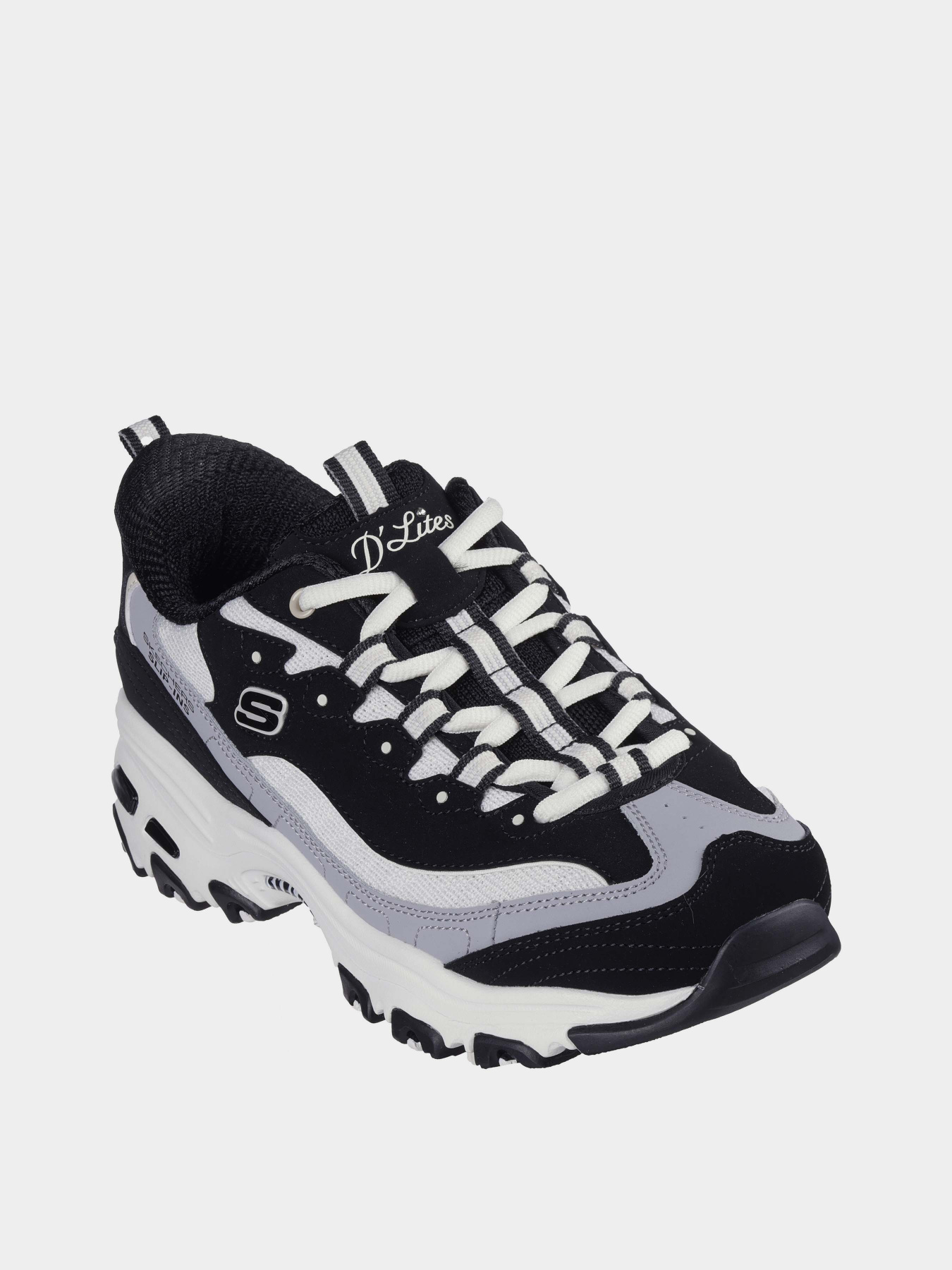 Кроссовки Skechers D'Lites-Smooth Nostalgia модель 150537 BKNT Фото